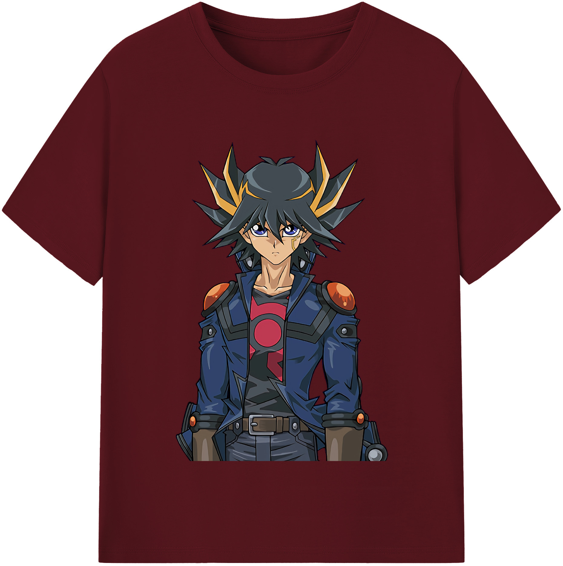 （画像用） 遊☆戯☆王 Yu-Gi-Oh! 綿100％半袖Tシャツ（フロントプリント）
